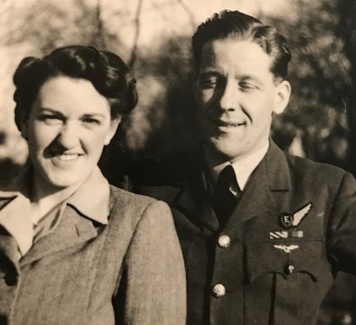 Squadron Leader Victor G Hope and Mrs E Mary L Hope