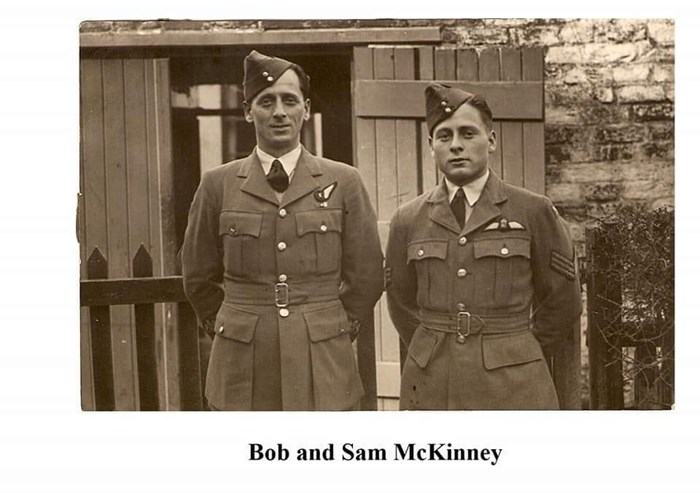 My grandfather's cousins Bob and Sam McKinney 